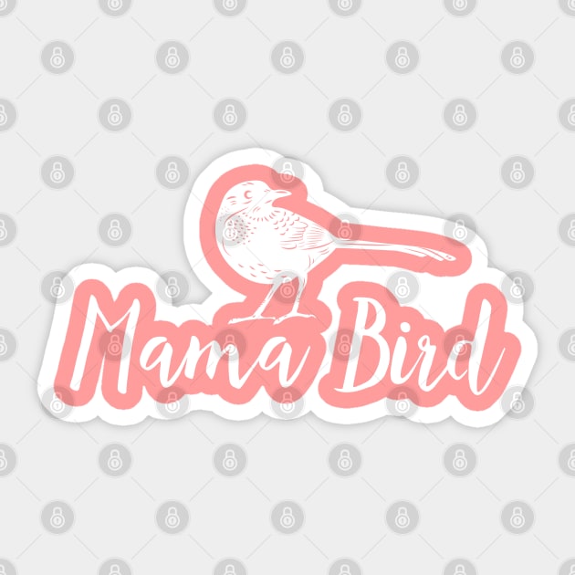 Mama Bird Sticker by Kraina